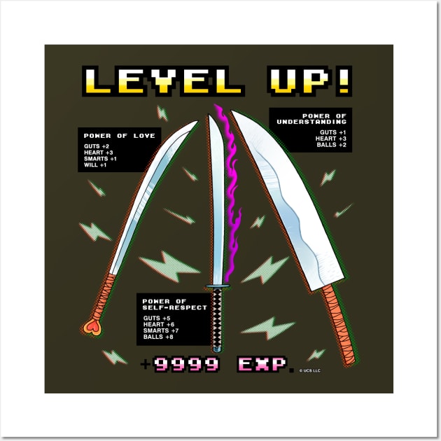 Level Up! Wall Art by FlamingFox